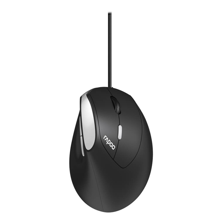 Rapoo Mouse EV200 Wired USB Black i gruppen Datautstyr / Mus & Tastatur / Mus / via kabel hos TP E-commerce Nordic AB (C18621)