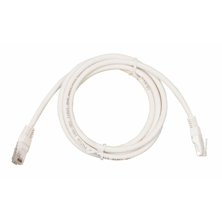 Triax Nätverkskabel CAT6 UTP PVC 1.5m Vit i gruppen Datautstyr / Kabler og adaptere / Nettverk / Cat6 hos TP E-commerce Nordic AB (C18625)