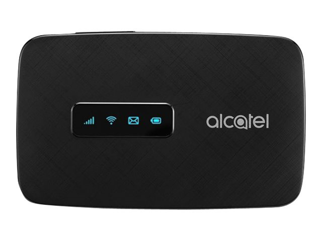 Alcatel Link Zone Mifi MW40 Sim 4G Router Black i gruppen Datautstyr / Nettverk / Routere hos TP E-commerce Nordic AB (C18672)