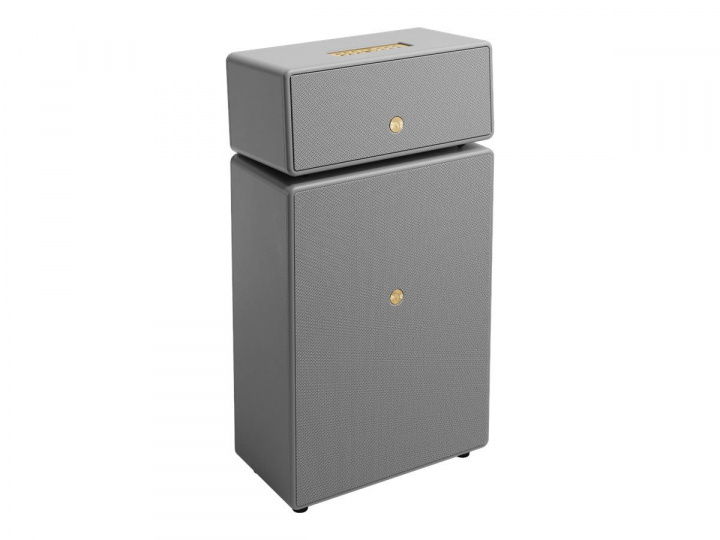 Audio Pro Drumfire II grå i gruppen Elektronikk / Lyd & Bilde / Høyttalere & tilbehør / Multiroom-høyttaler (Wi-Fi) hos TP E-commerce Nordic AB (C18762)