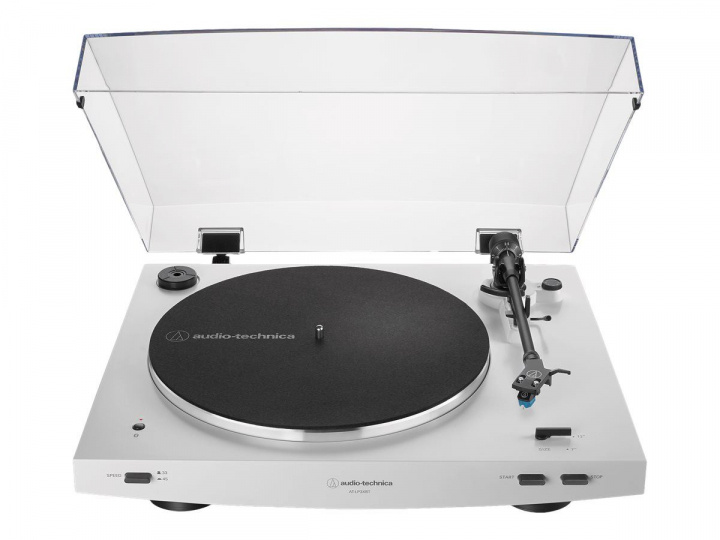 Audio-Technica AT-LP3XBTWH helautomatisk platespiller, hvit i gruppen Elektronikk / Lyd & Bilde / Hjemmekino, HiFi og bærbar / Kompakt Stereo & Platespillere hos TP E-commerce Nordic AB (C18784)