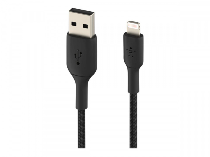 Belkin Boost Charge lynkabel flettet 2 m i gruppen SMARTTELEFON & NETTBRETT / Ladere og Kabler / Kabler / Kabler Lightning hos TP E-commerce Nordic AB (C18831)