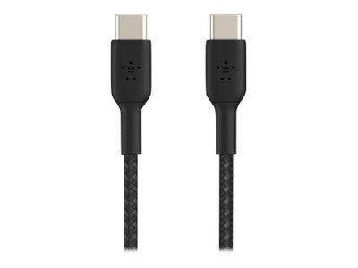 Belkin Boost Charge USB-C till USB-C Kabel Flätad 1m i gruppen SMARTTELEFON & NETTBRETT / Ladere og Kabler / Kabler / Kabler type C hos TP E-commerce Nordic AB (C18854)
