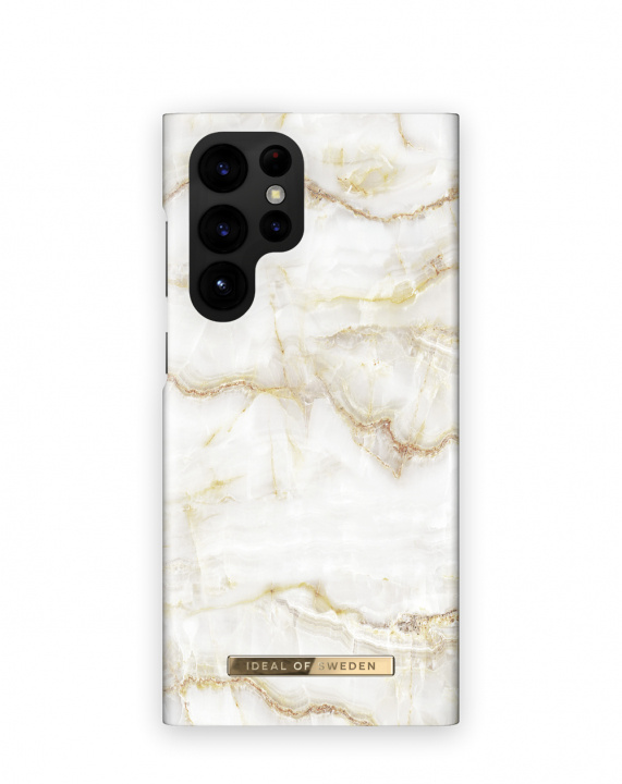iDeal of Sweden Ideelt moteveske Galaxy S22 Ultra Golden Pearl Marble i gruppen SMARTTELEFON & NETTBRETT / Mobilbeskyttelse / Samsung hos TP E-commerce Nordic AB (C19090)