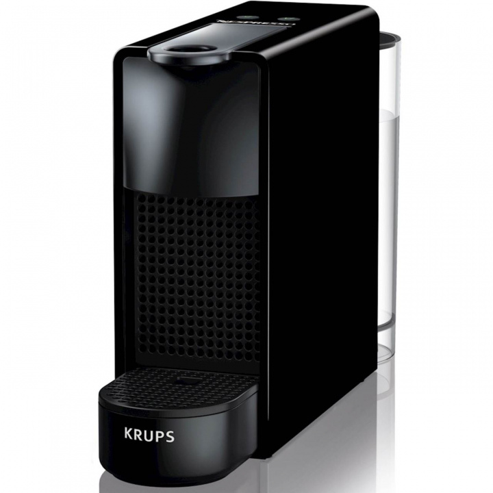 Krups Kapselmaskin Essenza Mini, 0,6 l. Svart i fargen i gruppen HJEM, HUS OG HAGE / Husholdningsapparater / Kaffe og espresso / Espressomaskiner hos TP E-commerce Nordic AB (C19333)
