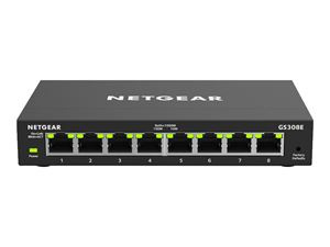 Netgear 8PT GIGE SMART MANAGED PLUS SOHO SW i gruppen Datautstyr / Nettverk / Switcher / 10/100/1000Mbps hos TP E-commerce Nordic AB (C19401)
