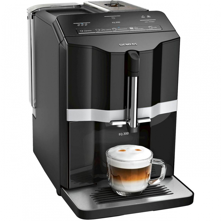 Siemens Espressomaskin TI351209RW, 1300W, Svart i gruppen HJEM, HUS OG HAGE / Husholdningsapparater / Kaffe og espresso / Espressomaskiner hos TP E-commerce Nordic AB (C19722)