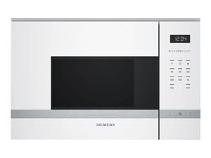 Siemens Mikrobølgeovn BF555LMW0, 900 W, hvit i gruppen HJEM, HUS OG HAGE / Husholdningsapparater / Mikrobølgeovner hos TP E-commerce Nordic AB (C19726)