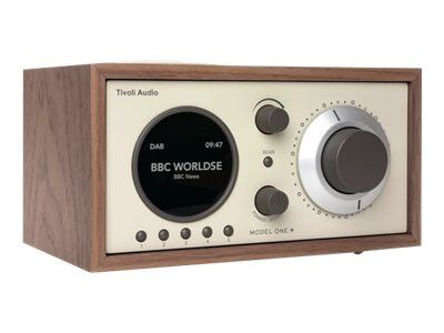 Tivoli Audio DAB-radio Model One+ Klassisk valnøtt i gruppen Elektronikk / Lyd & Bilde / Hjemmekino, HiFi og bærbar / Radio & Vekkerklokker / Radio hos TP E-commerce Nordic AB (C19741)