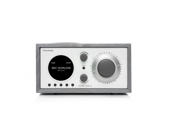 Tivoli Audio Model One + Grey/White i gruppen Elektronikk / Lyd & Bilde / Hjemmekino, HiFi og bærbar / Radio & Vekkerklokker / Radio hos TP E-commerce Nordic AB (C19742)