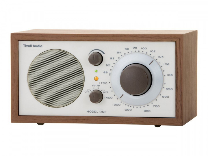 Tivoli Audio Bordradio Model One Beige Classic Valnøtt i gruppen Elektronikk / Lyd & Bilde / Hjemmekino, HiFi og bærbar / Radio & Vekkerklokker / Radio hos TP E-commerce Nordic AB (C19744)