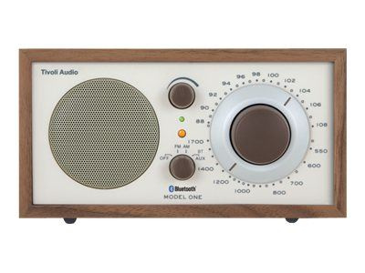 Tivoli Audio Model One BT Beige Classic Walnut i gruppen Elektronikk / Lyd & Bilde / Høyttalere & tilbehør / Bluetooth-høyttalere / Bærbare høyttalere hos TP E-commerce Nordic AB (C19747)