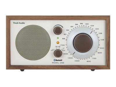 Tivoli Audio BT-høyttalere Model One BT Beige Classic Walnut i gruppen Elektronikk / Lyd & Bilde / Høyttalere & tilbehør / Bluetooth-høyttalere / Bærbare høyttalere hos TP E-commerce Nordic AB (C19747)