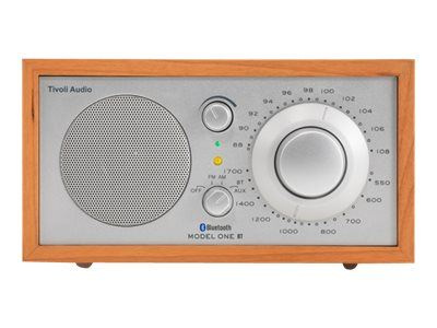 Tivoli Audio BT-høyttalere Model One BT Silver Cherry i gruppen Elektronikk / Lyd & Bilde / Høyttalere & tilbehør / Bluetooth-høyttalere / Bærbare høyttalere hos TP E-commerce Nordic AB (C19749)
