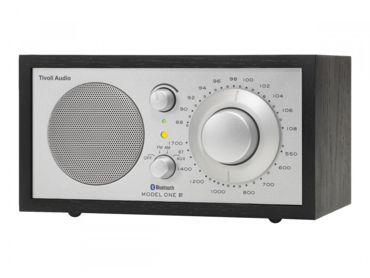 Tivoli Audio Bordradio Model One BT Silver/Black i gruppen Elektronikk / Lyd & Bilde / Hjemmekino, HiFi og bærbar / Radio & Vekkerklokker / Radio hos TP E-commerce Nordic AB (C19751)