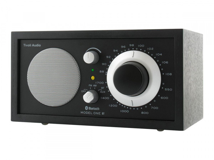 Tivoli Audio BT-høyttalere Model One BT Silver/Black/Black i gruppen Elektronikk / Lyd & Bilde / Høyttalere & tilbehør / Bluetooth-høyttalere / Bærbare høyttalere hos TP E-commerce Nordic AB (C19752)