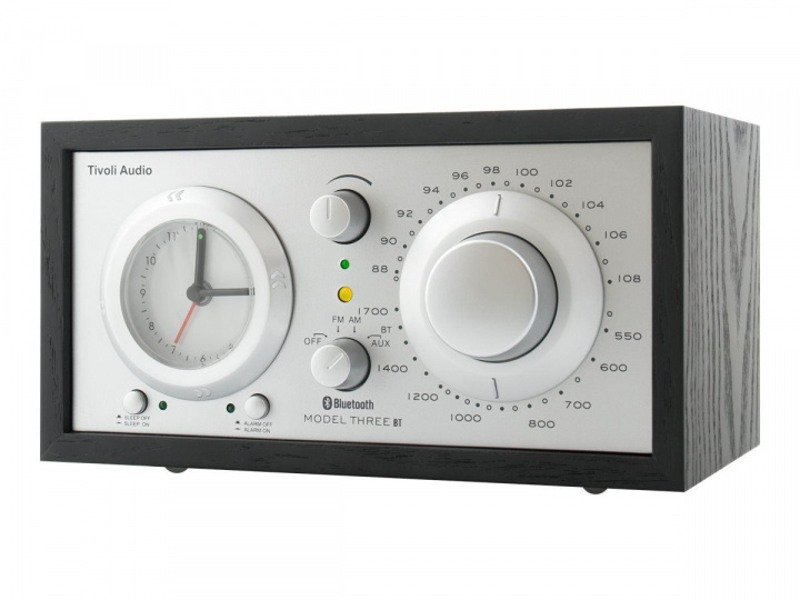 Tivoli Audio Klokkeradio Model Three BT USB Svart i gruppen Elektronikk / Lyd & Bilde / Hjemmekino, HiFi og bærbar / Radio & Vekkerklokker / Klokke Radio hos TP E-commerce Nordic AB (C19759)