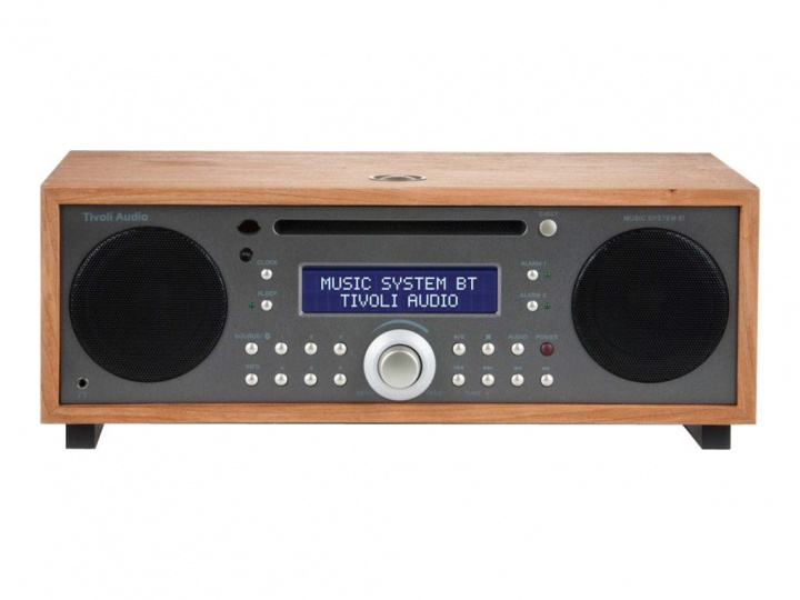 Tivoli Audio Music System BT Cherry/Taupe bordradio i gruppen Elektronikk / Lyd & Bilde / Hjemmekino, HiFi og bærbar / Radio & Vekkerklokker / Radio hos TP E-commerce Nordic AB (C19768)