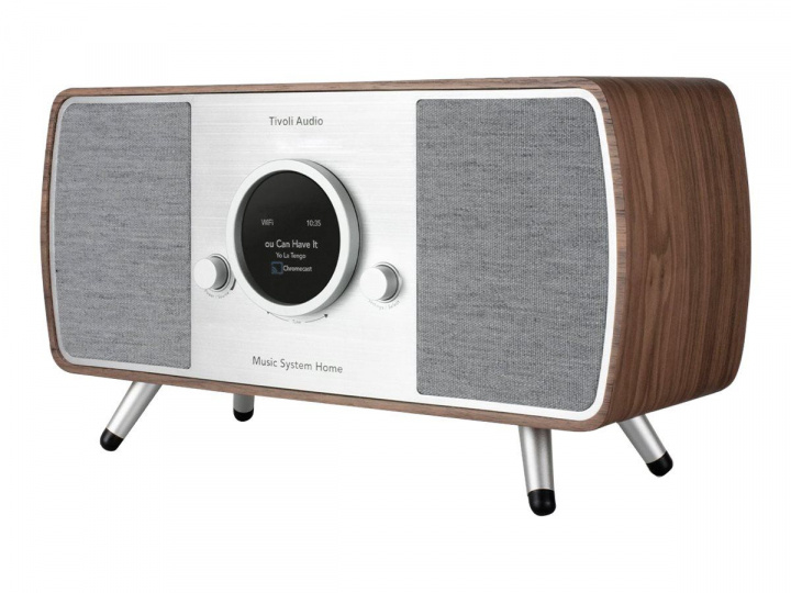 Tivoli Audio Multiromshøyttaler Music System Home Gen 2 Walnut i gruppen Elektronikk / Lyd & Bilde / Høyttalere & tilbehør / Multiroom-høyttaler (Wi-Fi) hos TP E-commerce Nordic AB (C19771)