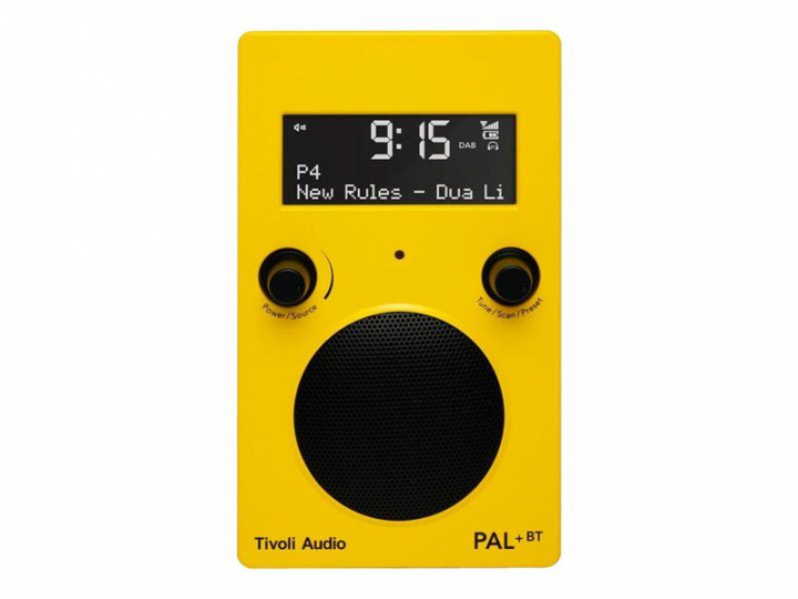 Tivoli Audio DAB Radio Pal + BT Yellow i gruppen Elektronikk / Lyd & Bilde / Hjemmekino, HiFi og bærbar / Radio & Vekkerklokker / Radio hos TP E-commerce Nordic AB (C19778)