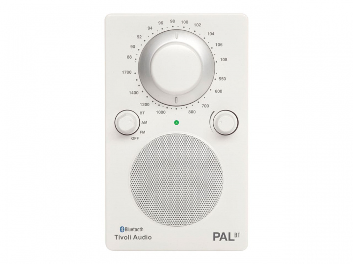 Tivoli Audio PAL BT White i gruppen Elektronikk / Lyd & Bilde / Høyttalere & tilbehør / Bluetooth-høyttalere / Bærbare høyttalere hos TP E-commerce Nordic AB (C19784)