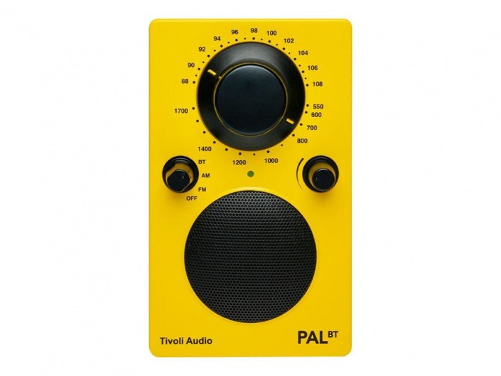Tivoli Audio Pal BT Yellow i gruppen Elektronikk / Lyd & Bilde / Høyttalere & tilbehør / Bluetooth-høyttalere / Bærbare høyttalere hos TP E-commerce Nordic AB (C19785)