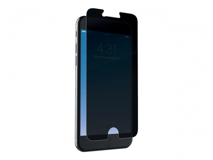 Zagg Glass+ Screen Privacy Iphone 6/6S/7/8 i gruppen SMARTTELEFON & NETTBRETT / Mobilbeskyttelse / Apple / iPhone SE (2nd gen & 3rd gen) / Skjermbeskyttelse hos TP E-commerce Nordic AB (C19844)