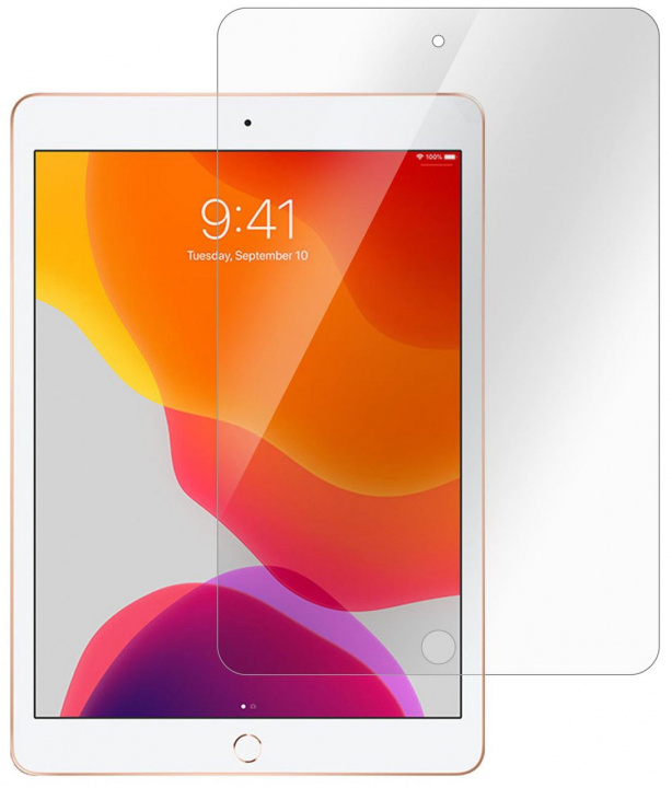 eSTUFF Skjermbeskytter Titanshield iPad 10,2 (2019) i gruppen SMARTTELEFON & NETTBRETT / Nettbrettbeskyttelse / Apple iPad hos TP E-commerce Nordic AB (C20029)