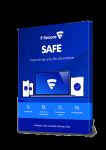 F-Secure SAFE (Box) 1 år, 5 enheter-vid köp av dator/platta i gruppen Datautstyr / Datamaskin Tilbehør / Software hos TP E-commerce Nordic AB (C20034)
