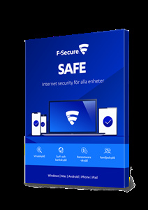 F-Secure SAFE (Box) 1 år, 5 enheter - ved kjøp av datamaskin/nettbrett i gruppen Datautstyr / Datamaskin Tilbehør / Software hos TP E-commerce Nordic AB (C20034)