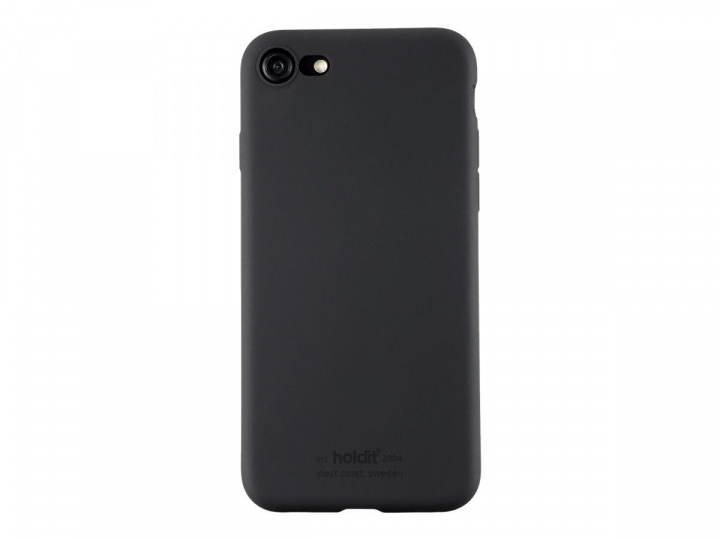 Holdit Silikonetui - Silikondeksel til Iphone 6/6s/7/8/Se, svart i gruppen SMARTTELEFON & NETTBRETT / Mobilbeskyttelse / Apple / iPhone 8 hos TP E-commerce Nordic AB (C20121)