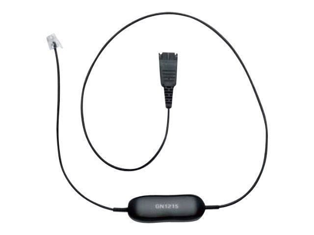 Jabra Gn1215 Avaya Qd/4Pin modulær i gruppen Datautstyr / Datamaskin Tilbehør / Headset hos TP E-commerce Nordic AB (C20238)