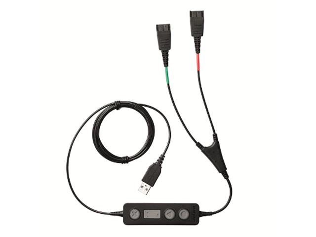 JABRA Office Link 265 USB/QD Training Cable i gruppen Elektronikk / Lyd & Bilde / Fast telefoni / Bord- og veggtelefoner hos TP E-commerce Nordic AB (C20277)
