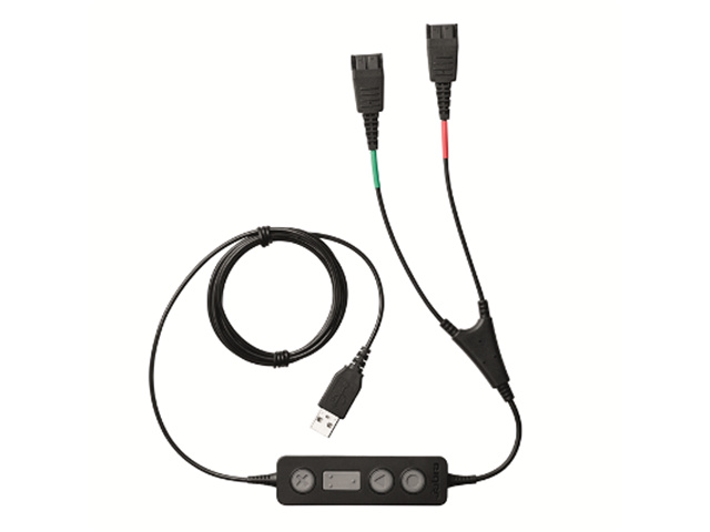 Jabra Office Link 265 USB/QD-kabel for opplæring i gruppen Elektronikk / Lyd & Bilde / Fast telefoni / Bord- og veggtelefoner hos TP E-commerce Nordic AB (C20277)