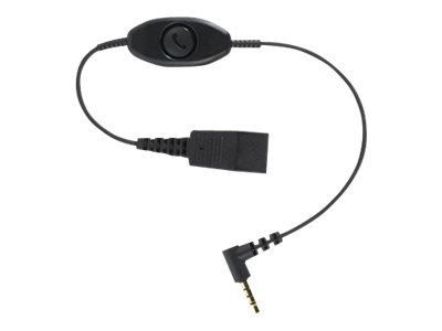 JABRA Office Link Mobile QD to 3.5mm Iphone i gruppen Elektronikk / Lyd & Bilde / Fast telefoni / Bord- og veggtelefoner hos TP E-commerce Nordic AB (C20284)