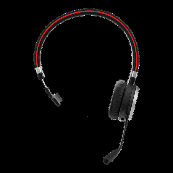 Jabra Kontor, Trådløse hodetelefoner, Evolve 65 SE Link380a MS Mono-stativ i gruppen Datautstyr / Datamaskin Tilbehør / Headset hos TP E-commerce Nordic AB (C20301)