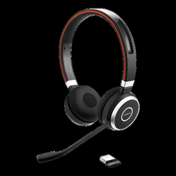 Jabra Kontor, Trådløse hodetelefoner, Evolve 65 SE Link380a UC Stereo i gruppen Datautstyr / Datamaskin Tilbehør / Headset hos TP E-commerce Nordic AB (C20306)