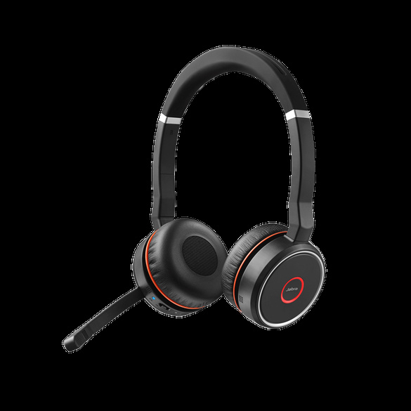 Jabra Kontor, Trådløse hodetelefoner, Evolve 75 SE Link380a MS Stereo Stand i gruppen Datautstyr / Datamaskin Tilbehør / Headset hos TP E-commerce Nordic AB (C20309)