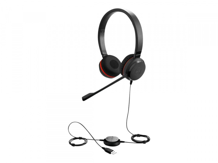 Jabra Jabra Kontor, hodesett med samtalehåndtering, Evolve 20SE USB-C MS Stereo i gruppen Datautstyr / Datamaskin Tilbehør / Headset hos TP E-commerce Nordic AB (C20319)