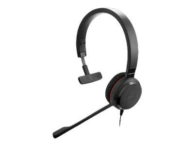 Jabra Office Headset med Samtalshantering, Jabra Evolve2 30 Usb-A Uc Mono Black i gruppen Datautstyr / Datamaskin Tilbehør / Headset hos TP E-commerce Nordic AB (C20332)