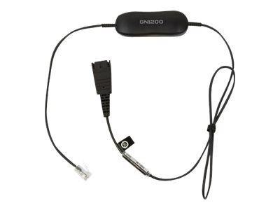 JABRA Smart Cord QD/ RJ9 Avaya i gruppen Datautstyr / Datamaskin Tilbehør / Konferansetelefoner hos TP E-commerce Nordic AB (C20397)