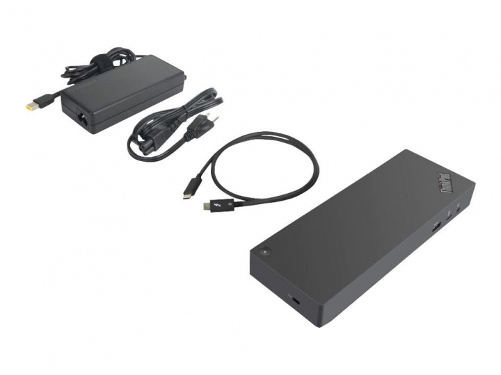 Lenovo THINKPAD THUNDERBOLT 3-DOKK i gruppen Datautstyr / Bærbare datamaskiner og tilbehør / Dokkingstasjoner hos TP E-commerce Nordic AB (C20435)