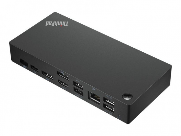 Lenovo THINKPAD UNIVERSAL USB-C SMART DOCKINGSTASJON i gruppen Datautstyr / Bærbare datamaskiner og tilbehør / Dokkingstasjoner hos TP E-commerce Nordic AB (C20437)