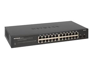 Netgear S350 24P GE SMART MANAGED PRO SW i gruppen Datautstyr / Nettverk / Switcher hos TP E-commerce Nordic AB (C20537)