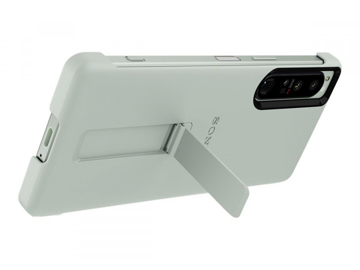 Sony Sony Style Cover - Mobildeksel for Xperia 1 IV, grå i gruppen SMARTTELEFON & NETTBRETT / Mobilbeskyttelse / Sony hos TP E-commerce Nordic AB (C20690)