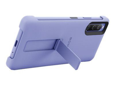 Sony Style Cover - Mobildeksel til Sony Xperia 10 IV, Lilla i gruppen SMARTTELEFON & NETTBRETT / Mobilbeskyttelse / Sony hos TP E-commerce Nordic AB (C20696)