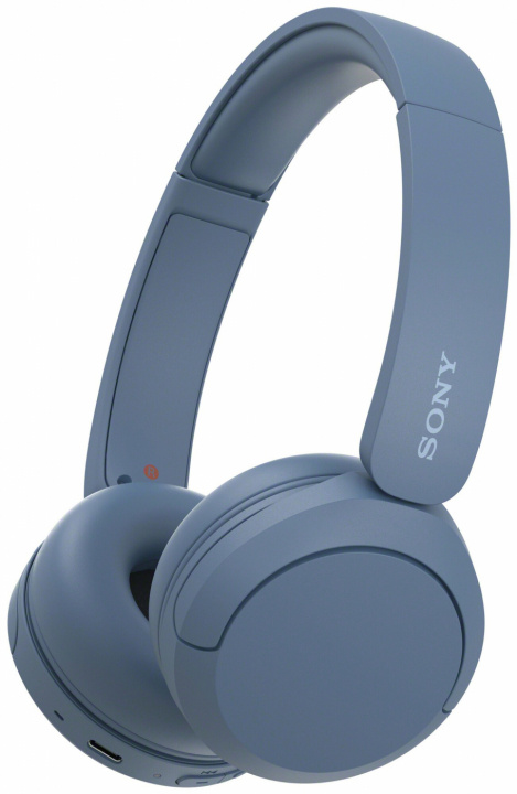 Sony WH-CH520 - Trådløse hodetelefoner med øretelefoner, blå i gruppen Elektronikk / Lyd & Bilde / Hodetelefoner & Tilbehør / Hodetelefoner hos TP E-commerce Nordic AB (C20705)