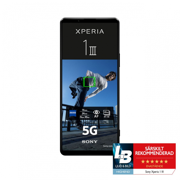 Sony Xperia 1 III, 256 GB, svart i gruppen SMARTTELEFON & NETTBRETT / Mobiltelefoner & smartphones hos TP E-commerce Nordic AB (C20710)