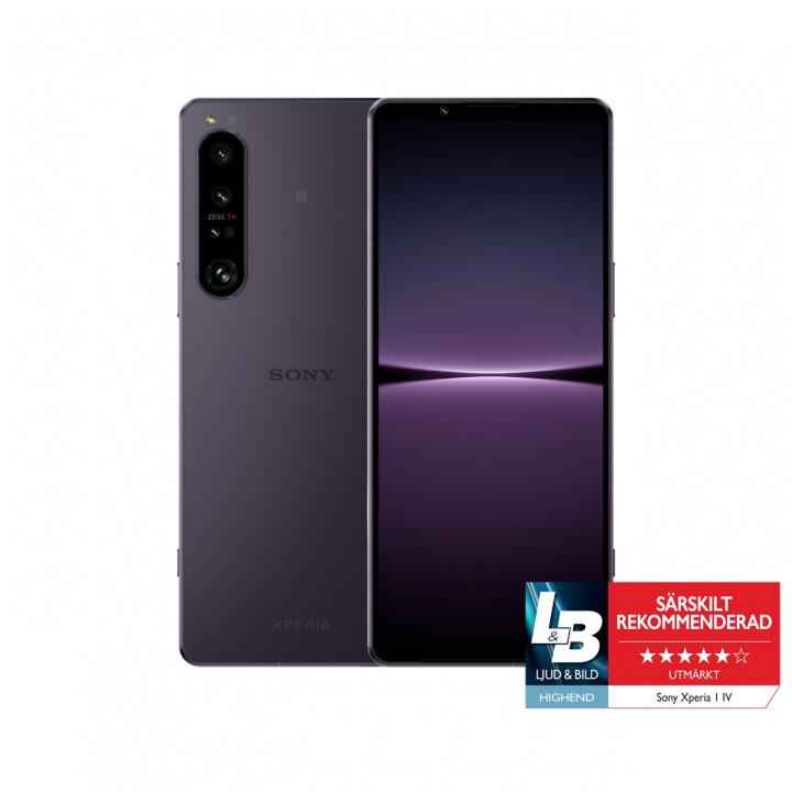 SONY Xperia 1 Mk4 5G 256GB Purple i gruppen SMARTTELEFON & NETTBRETT / Mobiltelefoner & smartphones hos TP E-commerce Nordic AB (C20713)
