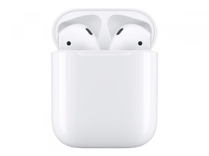 Apple AirPods (2. generasjon) med ladeetui MV7N2DN/A i gruppen Elektronikk / Lyd & Bilde / Hodetelefoner & Tilbehør / Hodetelefoner hos TP E-commerce Nordic AB (C20880)
